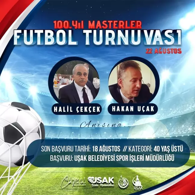 100.Yıl Masterlar Turnuvası 22 Ağustos'ta başlıyor