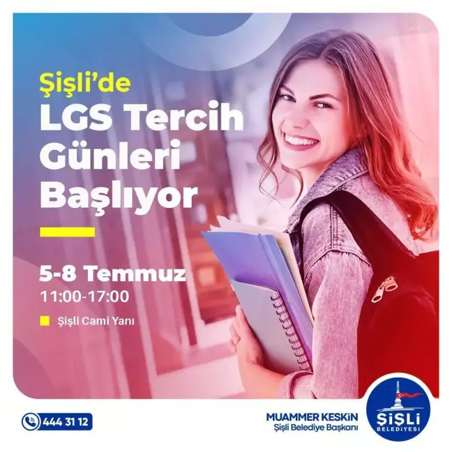 Şişli Belediyesi LGS Tercih Günleri Başladı