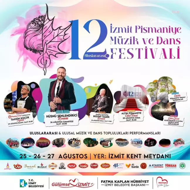 12. Uluslararası İzmit Pişmaniye, Müzik ve Dans Festivali