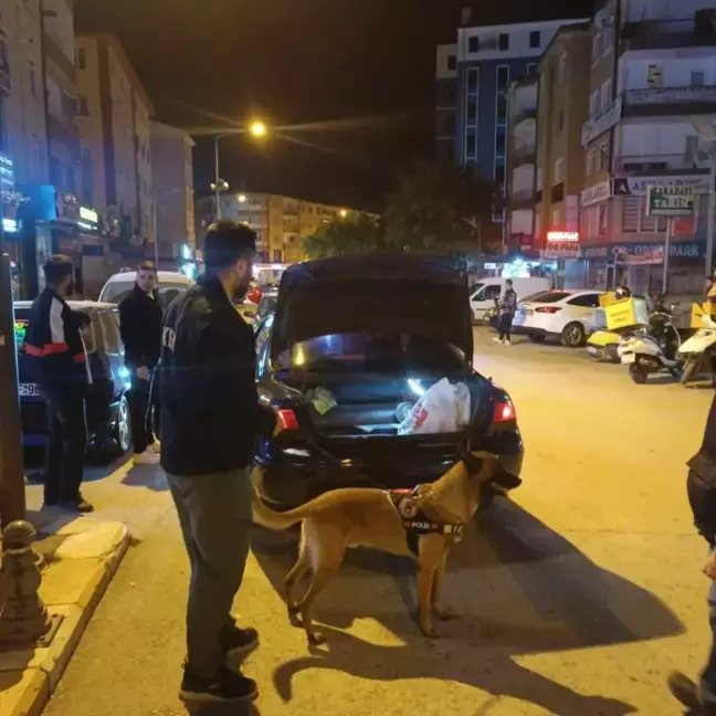 Çankırı'da Narkotik Uygulaması: 1522 Kişi ve 793 Araç Sorgulandı