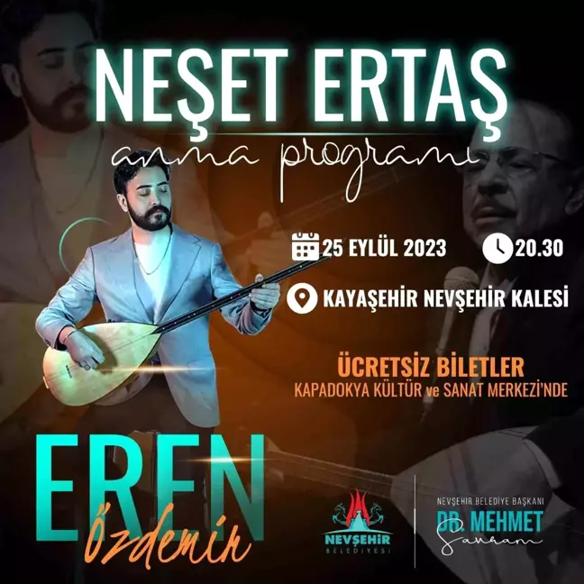 Neşet Ertaş'ın ölüm yıl dönümü konseri düzenlenecek