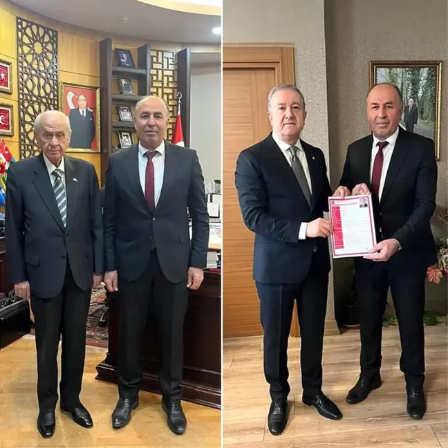 Çorum Alaca Belediye Başkan Yardımcısı Şerif Aslan MHP'den aday adayı oldu