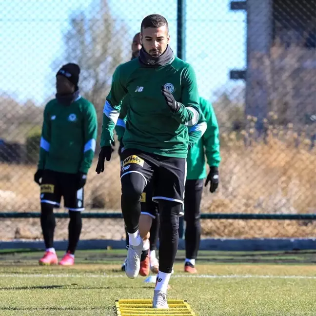 Konyaspor, Samsunspor maçı için hazırlıklarını sürdürüyor