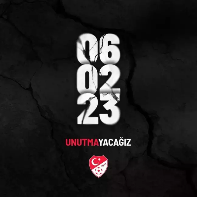 TFF, Kahramanmaraş depremi yıl dönümünde anma mesajı yayımladı