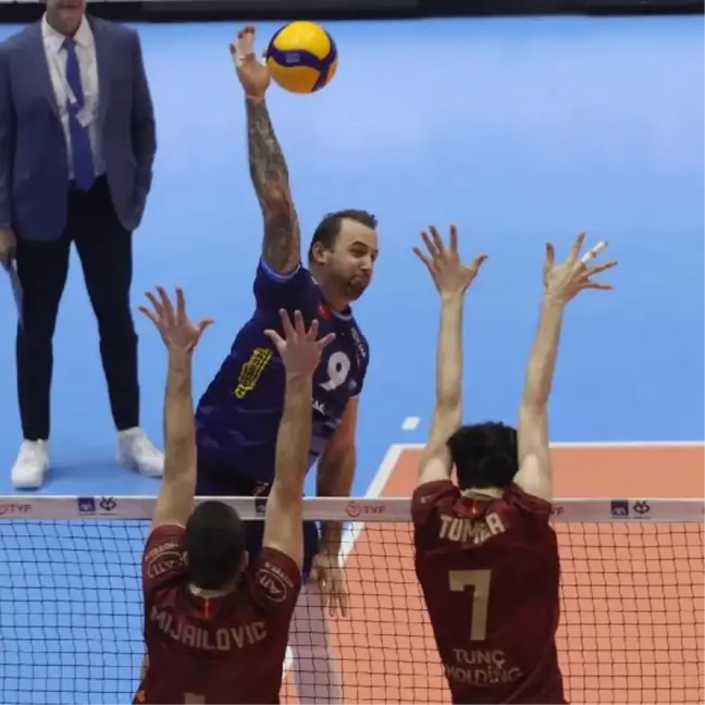 Arkas Spor, Galatasaray'ı mağlup ederek Dörtlü Final'e yükseldi