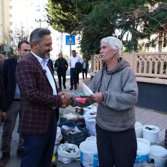 Cumhur İttifakı Mezitli Belediye Başkan Adayı Mevlüt Ekmekçi Esnafla Buluştu