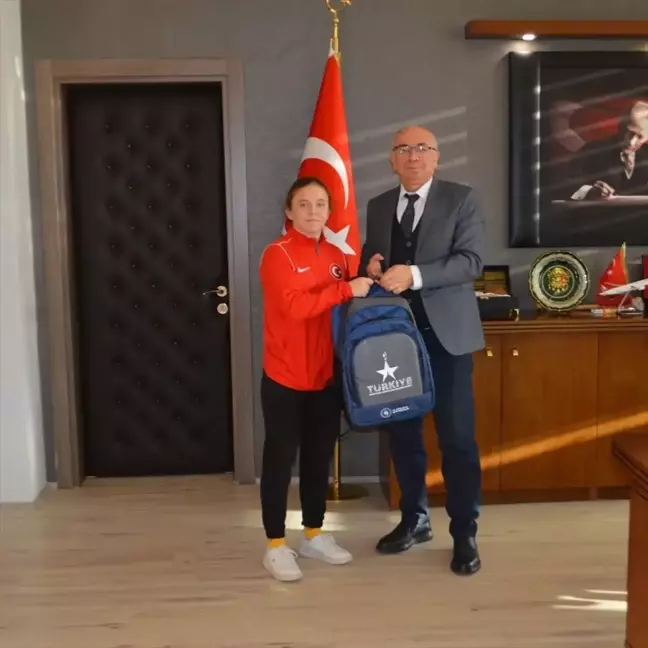 Lüleburgaz Kaymakamı Nil Aktaş'ı Kabul Etti
