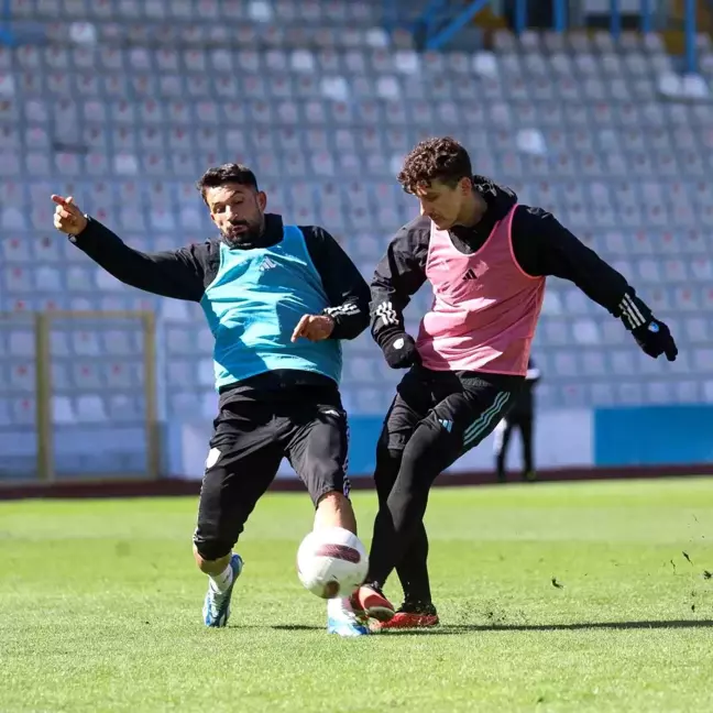 Erzurumspor FK, Kocaelispor maçı hazırlıklarını sürdürüyor