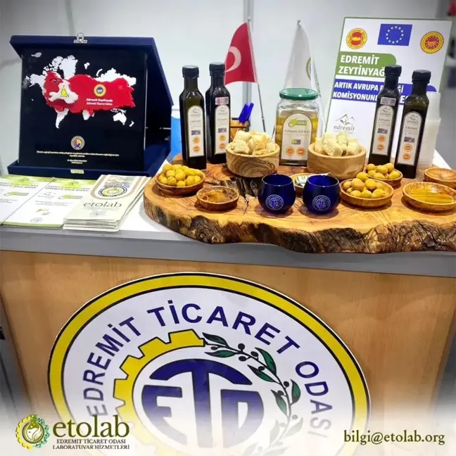 Edremit Ticaret Odası, coğrafi işaretli ürünleri tanıtmaya devam ediyor