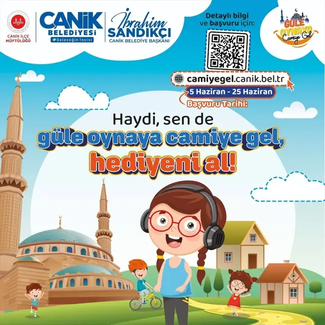 Samsun'da Camiye Giden Çocuklara Hediyeler Verilecek