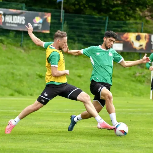 Konyaspor, Slovenya'daki kamp çalışmalarına devam ediyor