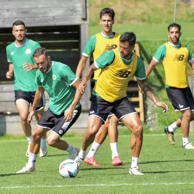 Konyaspor, Slovenya'da kamp hazırlıklarını tamamladı