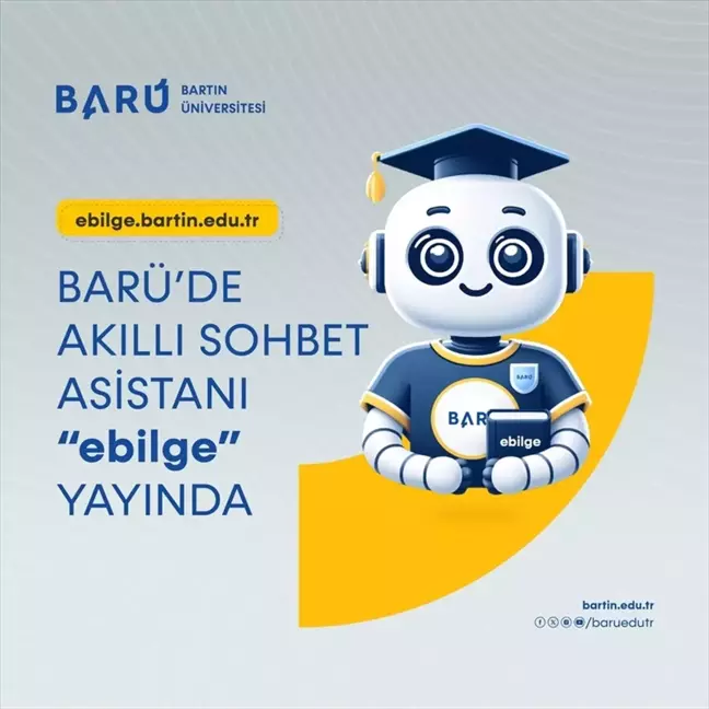 BARÜ, yapay zeka tabanlı akıllı sohbet asistanı geliştirdi