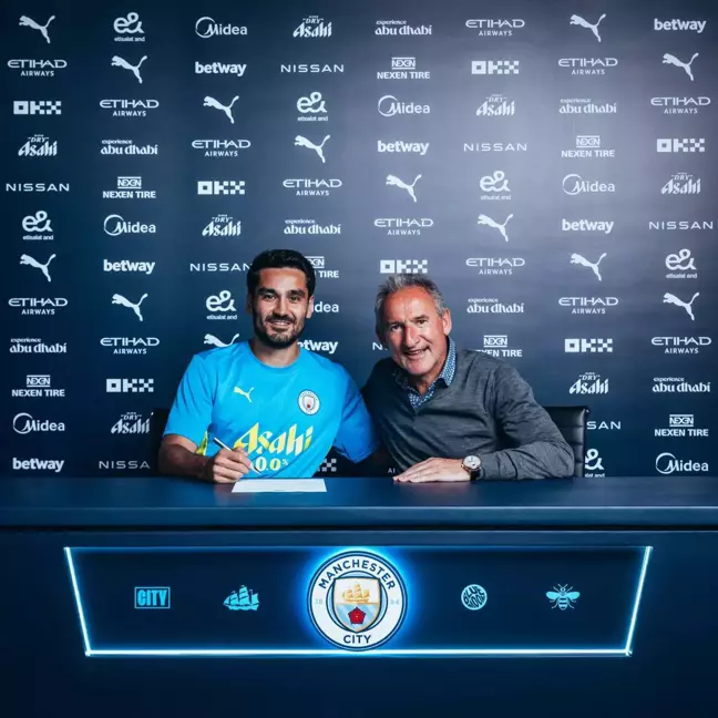 Manchester City, İlkay Gündoğan'ı kadrosuna kattı