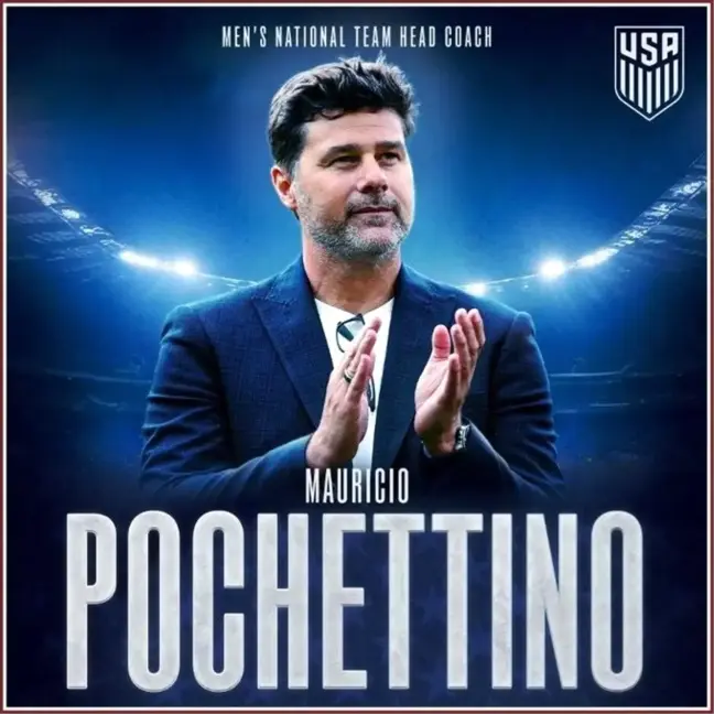 ABD Futbol Federasyonu, Mauricio Pochettino'yu teknik direktör olarak atadı