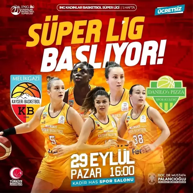 Kadınlar Basketbol Süper Ligi 2024-2025 Sezonu Başlıyor