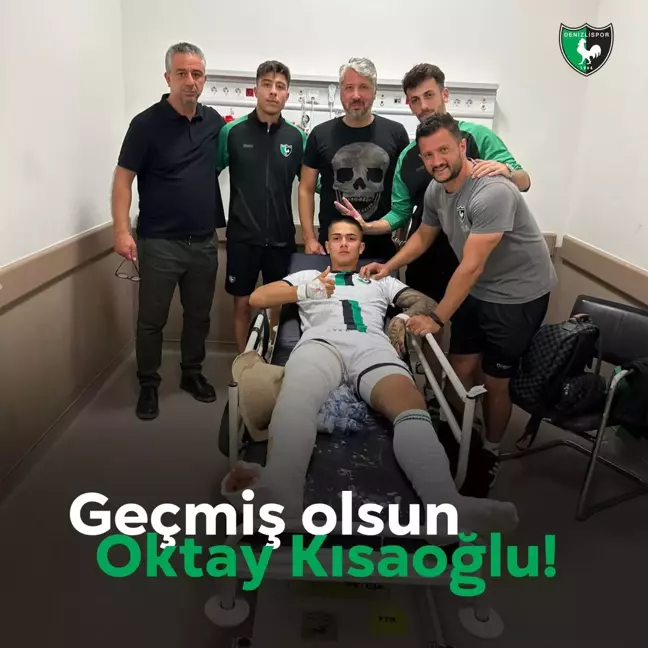 Denizlispor'un Genç Yıldızı Oktay Kısaoğlu'ndan Kötü Haber