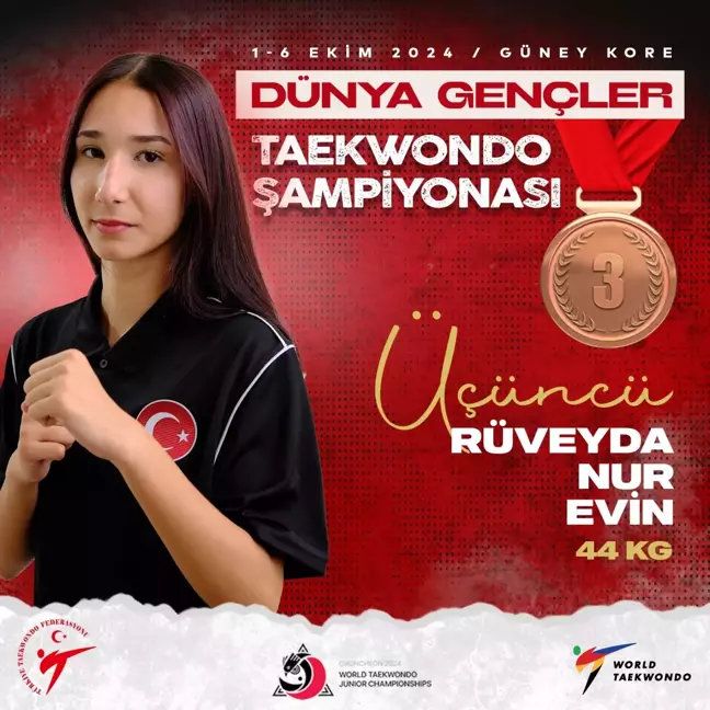 Türkiye Taekwondo Takımı, Güney Kore'de Madalya Kazandı