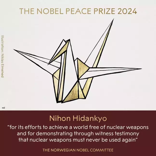 2024 Nobel Barış Ödülü Japonya'daki Hibakusha Kuruluşuna Verildi