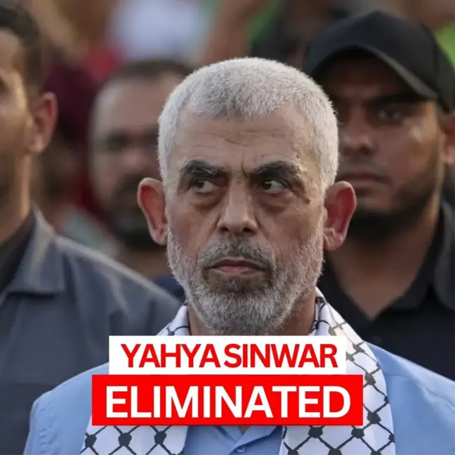 Hamas Lideri Yahya Sinvar Öldürüldü