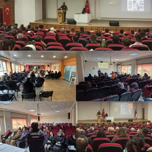 Samsun'da Uyuşturucu ile Mücadele Eğitimi Düzenlendi