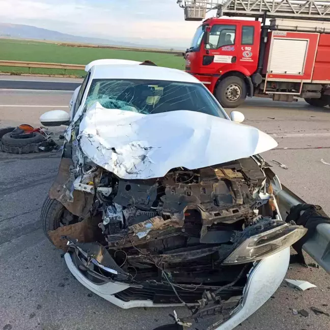 Kahramanmaraş'ta Trafik Kazası: 3 Yaralı