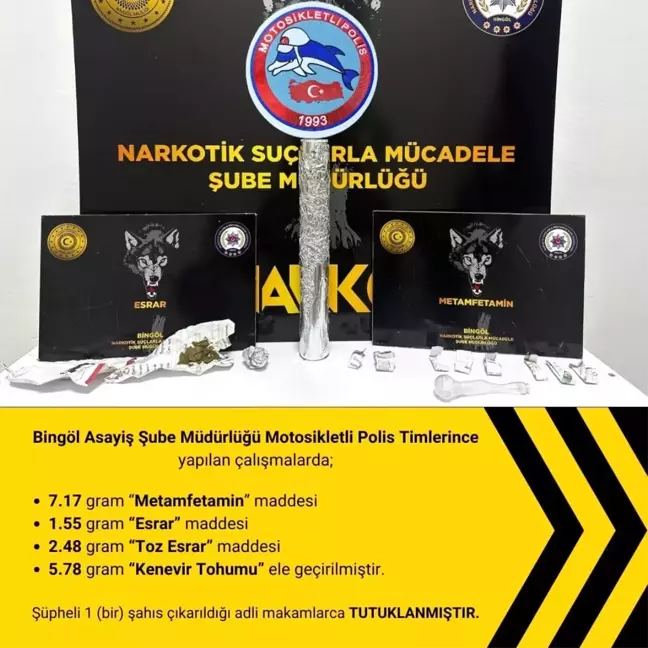 Bingöl'de Uyuşturucu Operasyonu: 7 Şüpheli Yakalandı