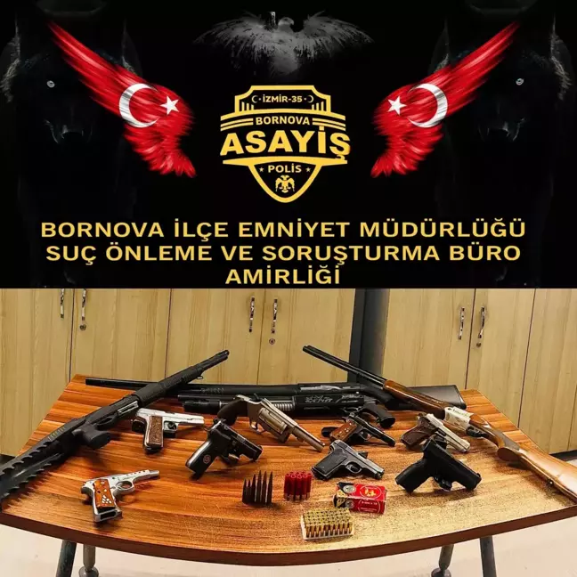İzmir'de Yasa Dışı Silah Ticareti Operasyonu: Bir Kişi Tutuklandı