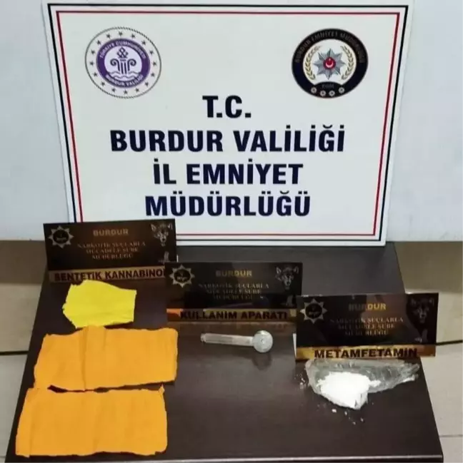 Burdur'da Uyuşturucu Operasyonu: 1 Tutuklama