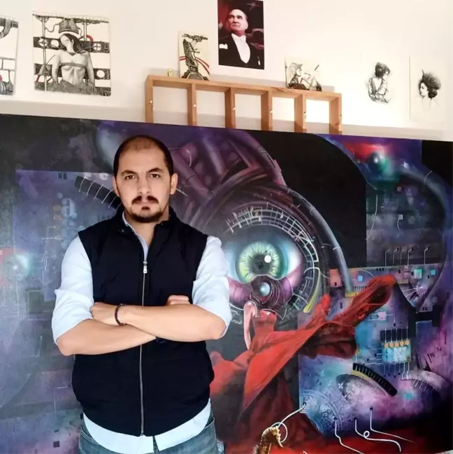 75. Resim ve Heykel Yarışması'nda Öğretim Üyemize Ödül Verildi
