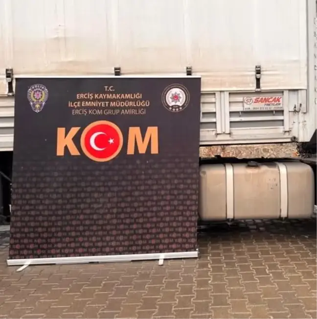 Van'da Kaçak Akaryakıt Operasyonu: 844 Litre Yakalandı