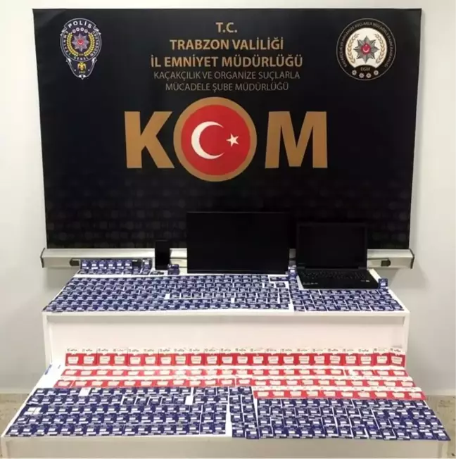 Trabzon'da Açık GSM Hatları Operasyonu