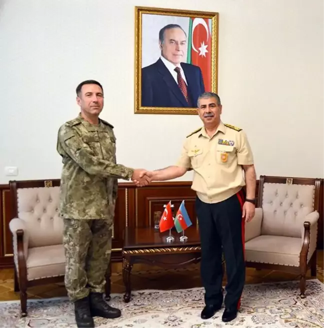 Karabağ'daki Türk-Rus Ortak Gözlem Merkezi'nde görev değişimi