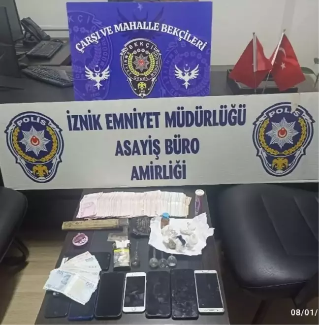 İznik'te Uyuşturucu Operasyonu: 1 Tutuklama