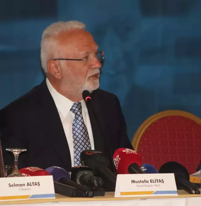 AK Parti Genel Başkan Vekili Mustafa Elitaş: Siyasette Normalleşme Süreci Anormalleşti