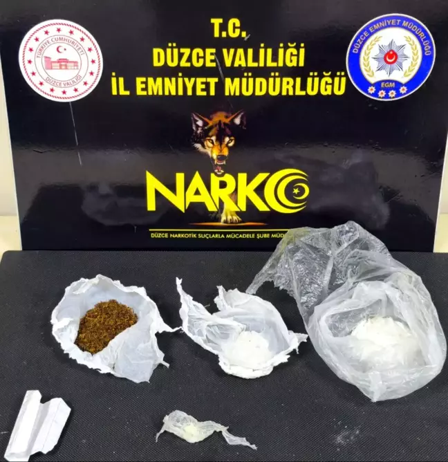 Düzce'de Uyuşturucu Operasyonu: 2 Tutuklama