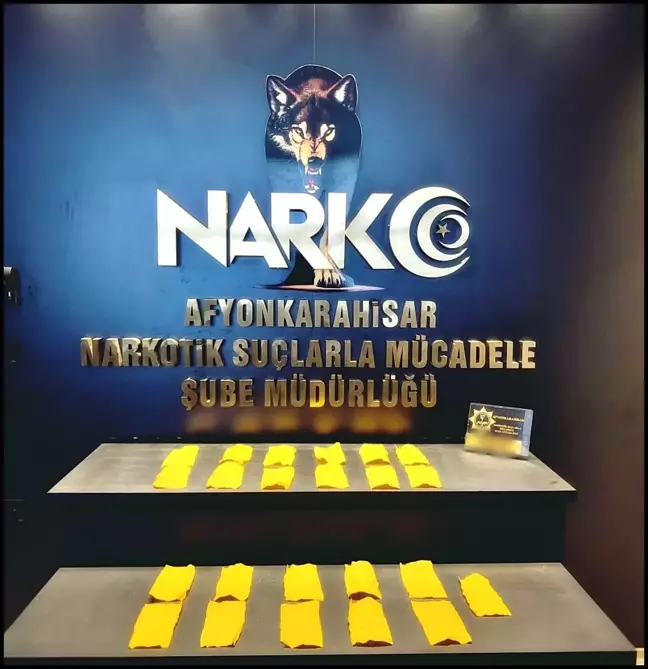 Afyonkarahisar'da Narkotik Köpeği ile Uyuşturucu Operasyonu