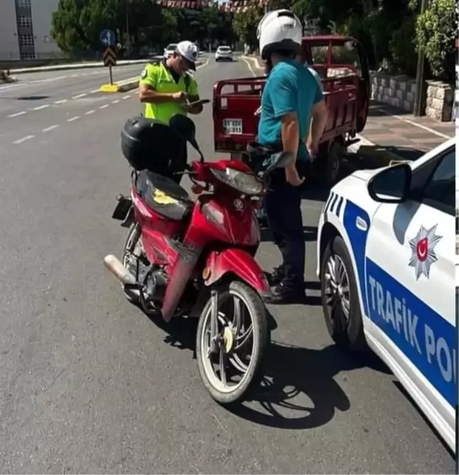 Kırklareli Vize'de Trafik Denetimi Yapıldı