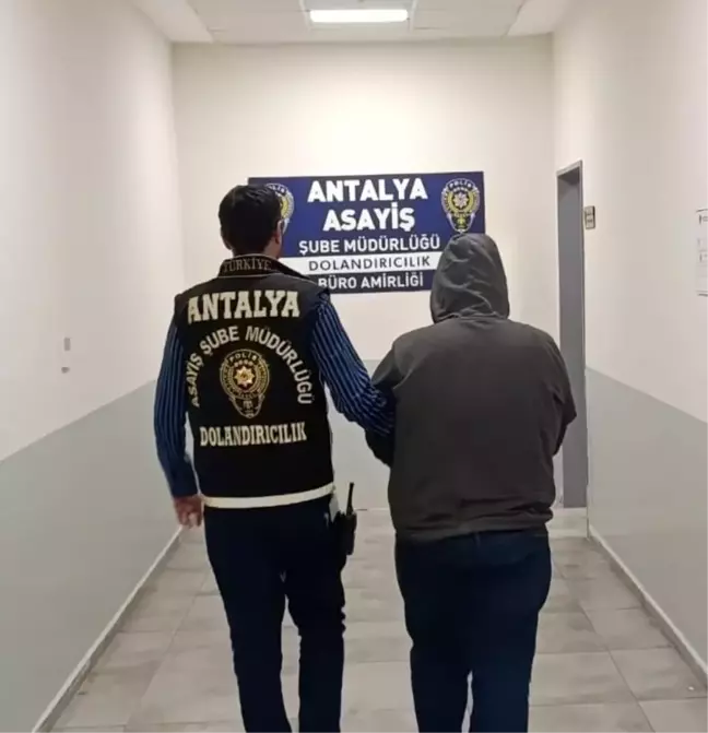 Antalya'da Dolandırıcılık Olayında Yakalama