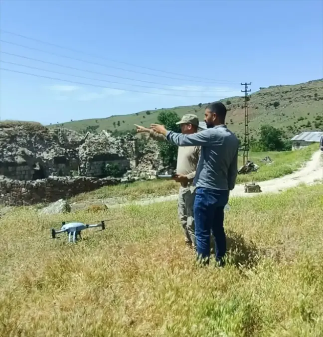 Tunceli'de kaybolan keçilere dronla ulaşıldı