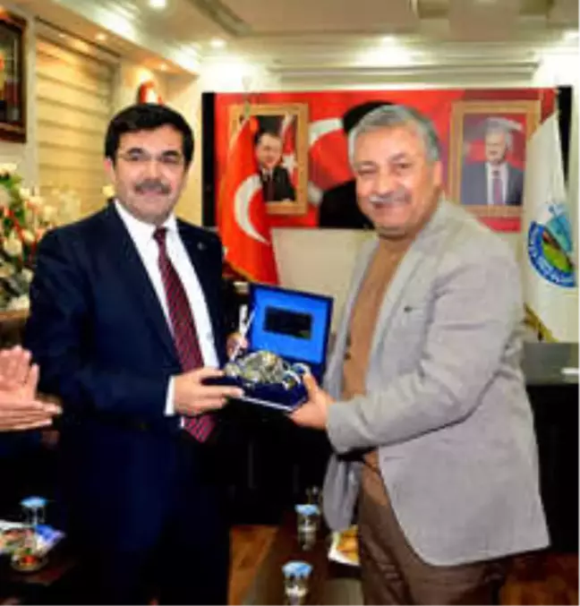 Ak Parti'li Koca, Başkan Pınarbaşı'nı Ziyaret Etti