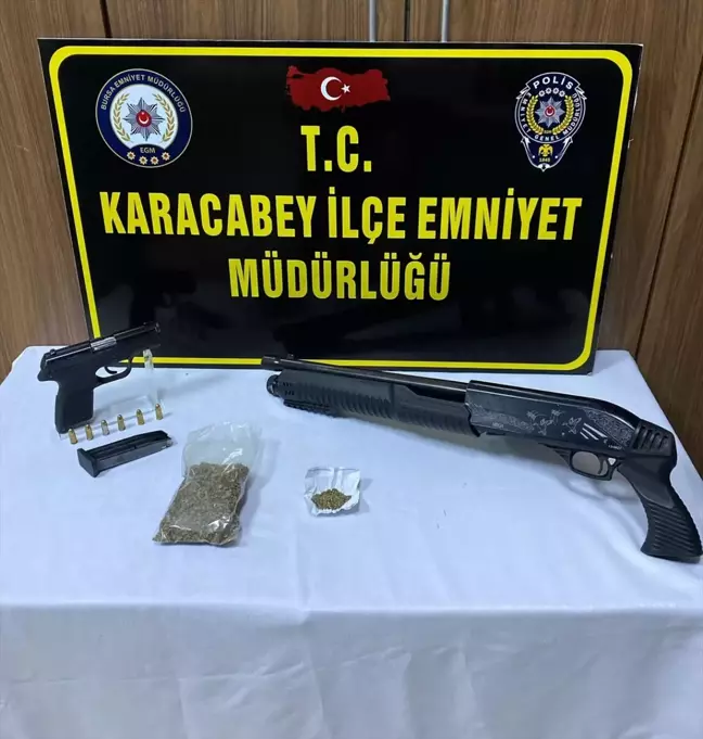 Karacabey'de uyuşturucu operasyonu: 2 tutuklama