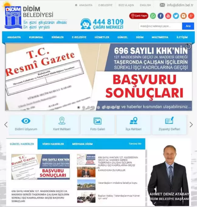 Didim'de Taşeronların Başvuru İşlemleri Tamamlandı
