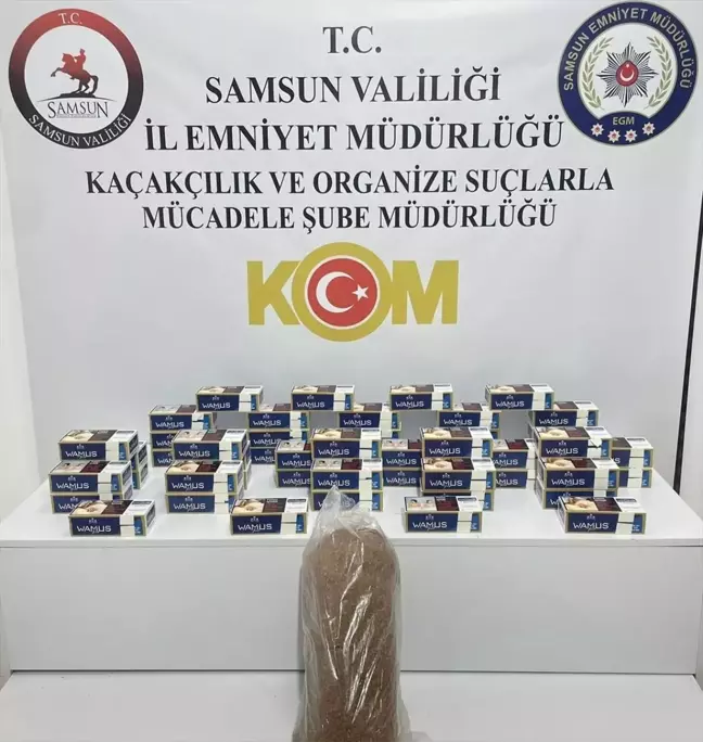 Samsun'da Kaçakçılık Operasyonu: 1 Zanlı Gözaltında