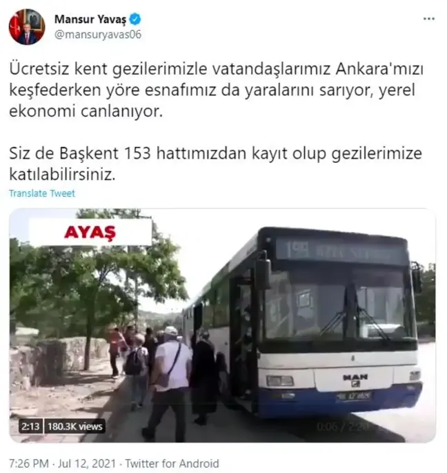 Büyükşehir'in Kent Gezileriyle Yerel Ekonomi Canlanıyor