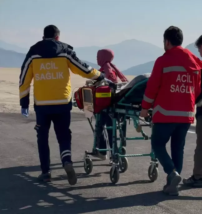 Hakkari'de 15 Aylık Bebek Ambulans Helikopterle Van'a Sevk Edildi