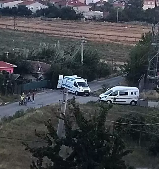 Tekirdağ'ın Muratlı ilçesinde şüpheli ölüm vakası yaşandı