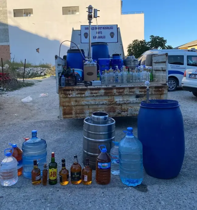Son dakika haberleri | Tekirdağ'da kaçak içki operasyonunda 4 zanlı yakalandı