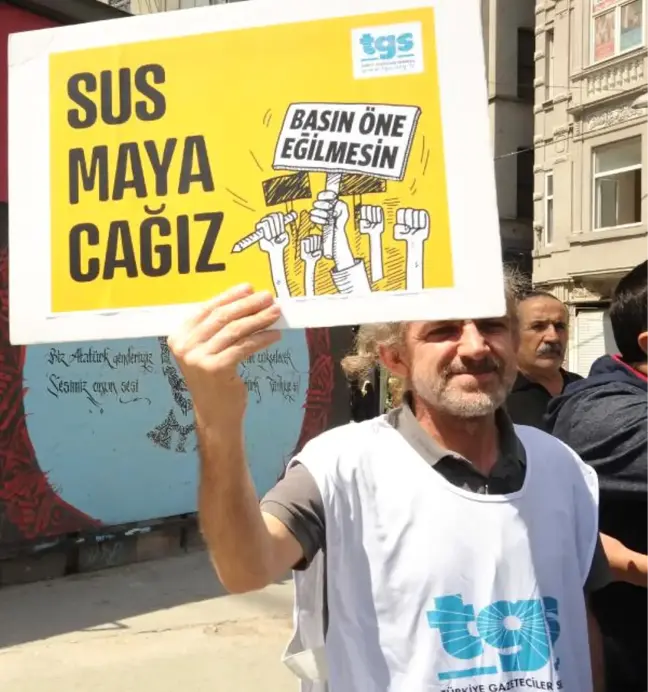 Tgs: 159 Meslektaşımız Dünya Basın Özgürlüğü Gününde Özgür Değil