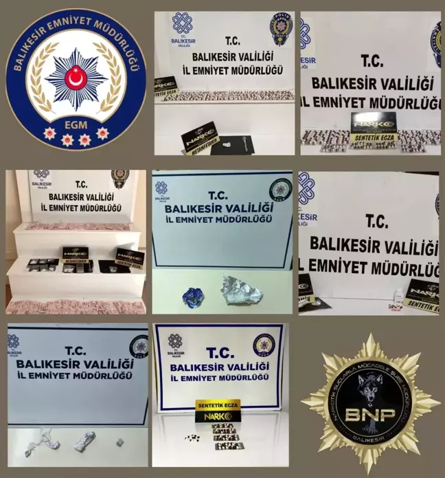 Balıkesir'de Narkotik Operasyonu: 6 Kişi Tutuklandı